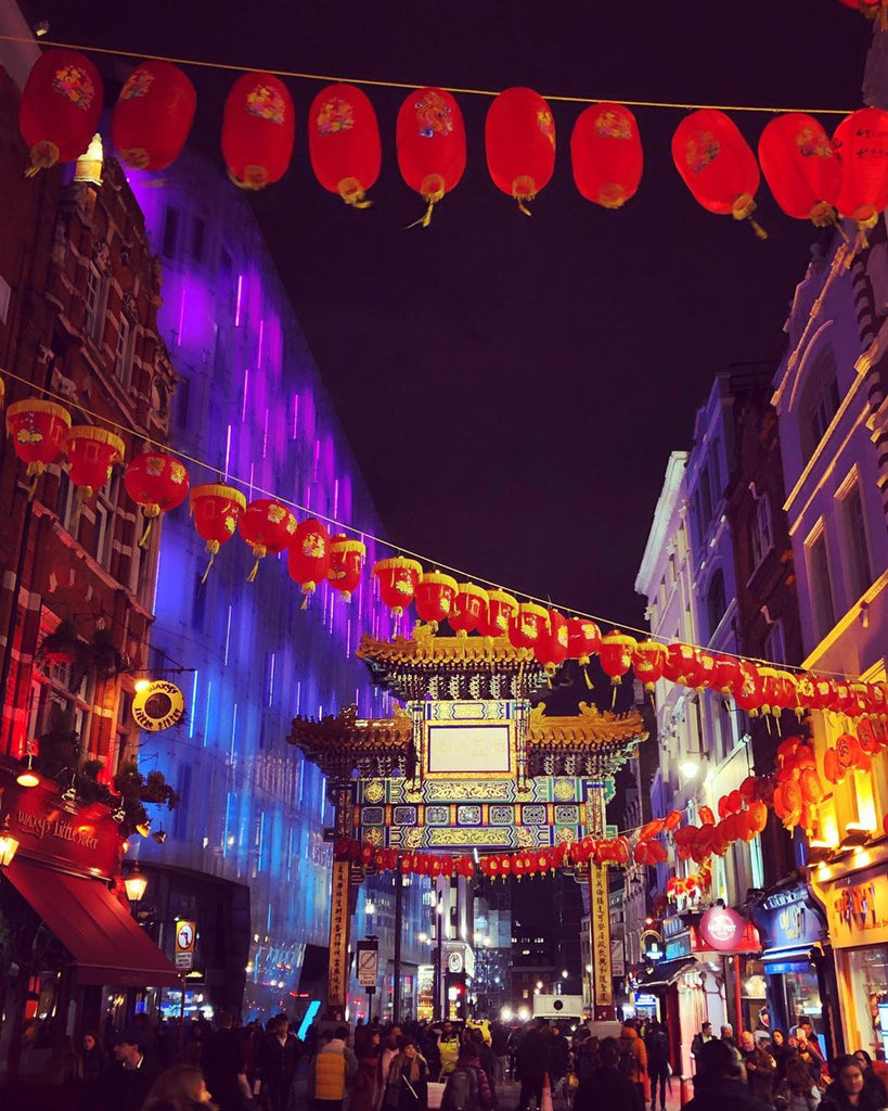 China town at night