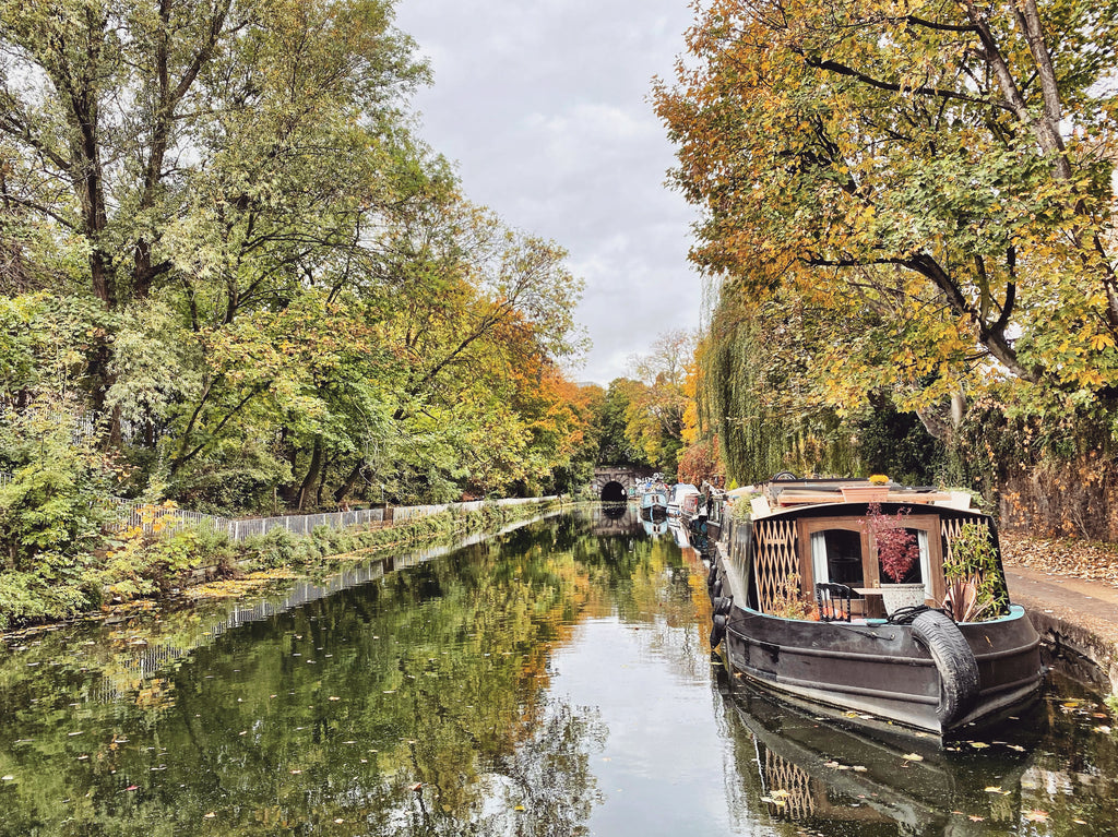 Islington Canal during Autumn