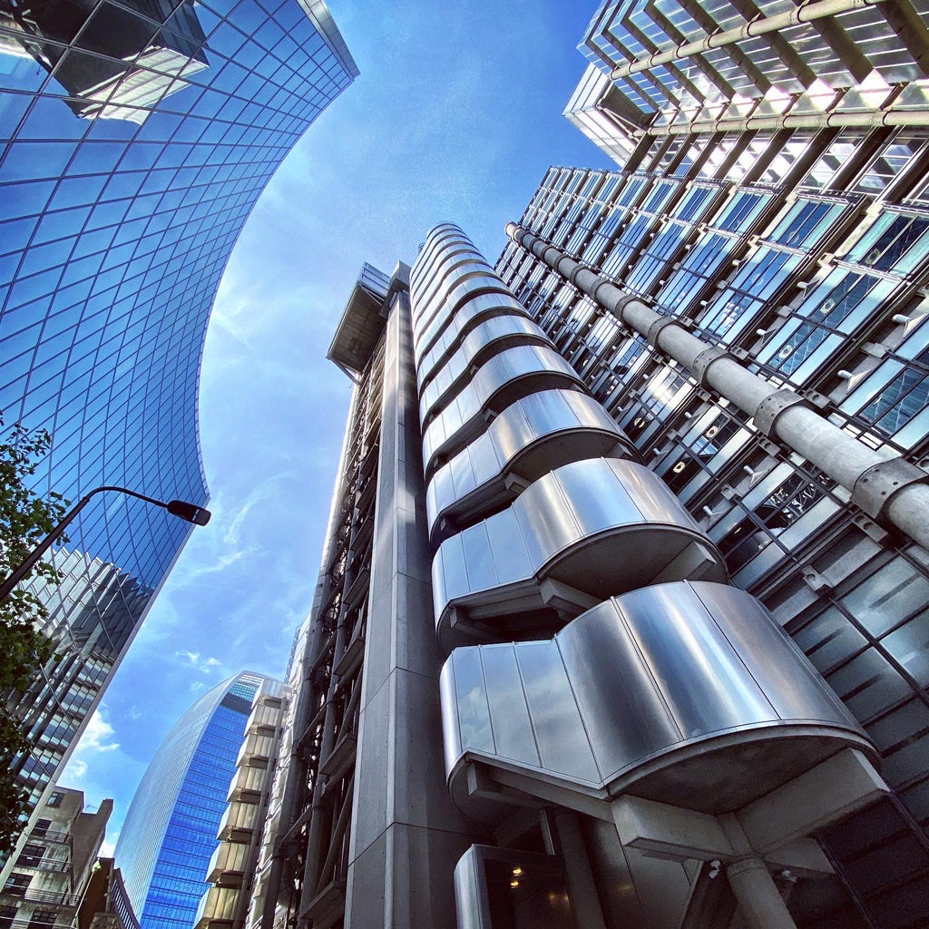 View from bottom of Lloyds of London
